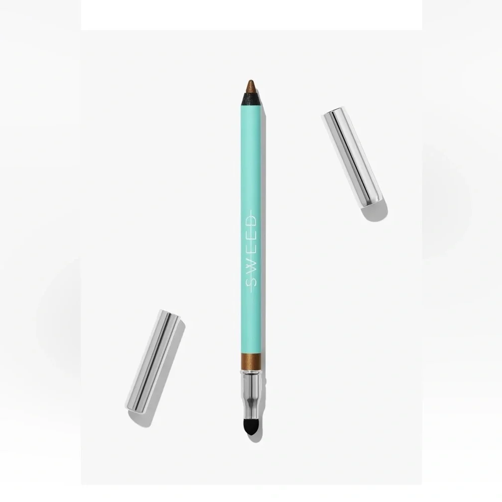 NIB SWEED Satin Eyeliner GOLDEN BEETLE Clean Vegan Full Size